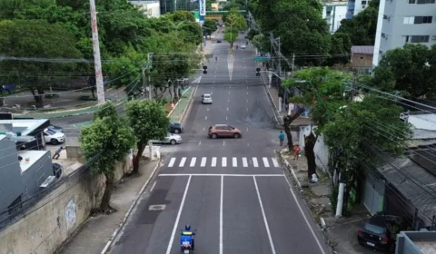 Novo semáforo na ladeira do Manauara Shopping começa a funcionar neste sábado (22), em Manaus