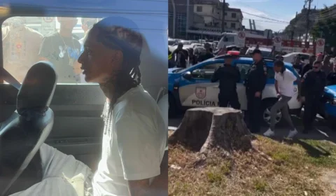 Oruam preso: veja vídeo do momento que rapper chega a delegacia no Rio de Janeiro