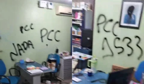 Vândalos invadem escola em Boa Vista e deixam assinatura do ‘PCC’; veja vídeo