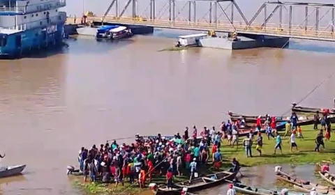 Ataque de ‘piratas dos rios’ deixa três feridos em Tonantins, no Amazonas; veja vídeos