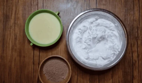 Receita fácil de sorvete de Nutella cremoso com dois ingredientes