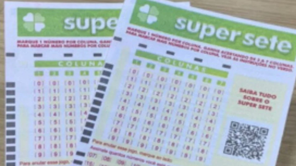 Resultado Super Sete de hoje (10/02): veja os números sorteados no concurso 656