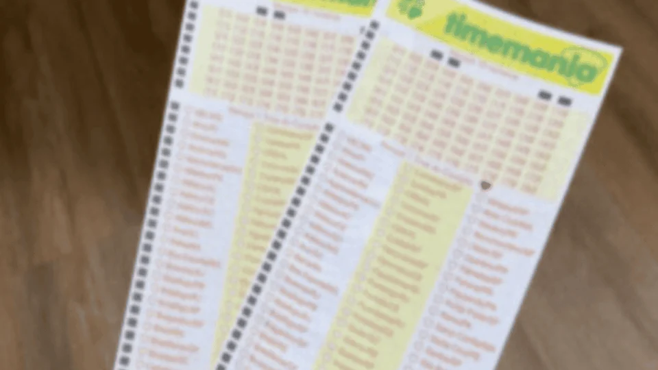 Timemania 2209: sem vencedores, prêmio atinge os R$ 3,8 milhões