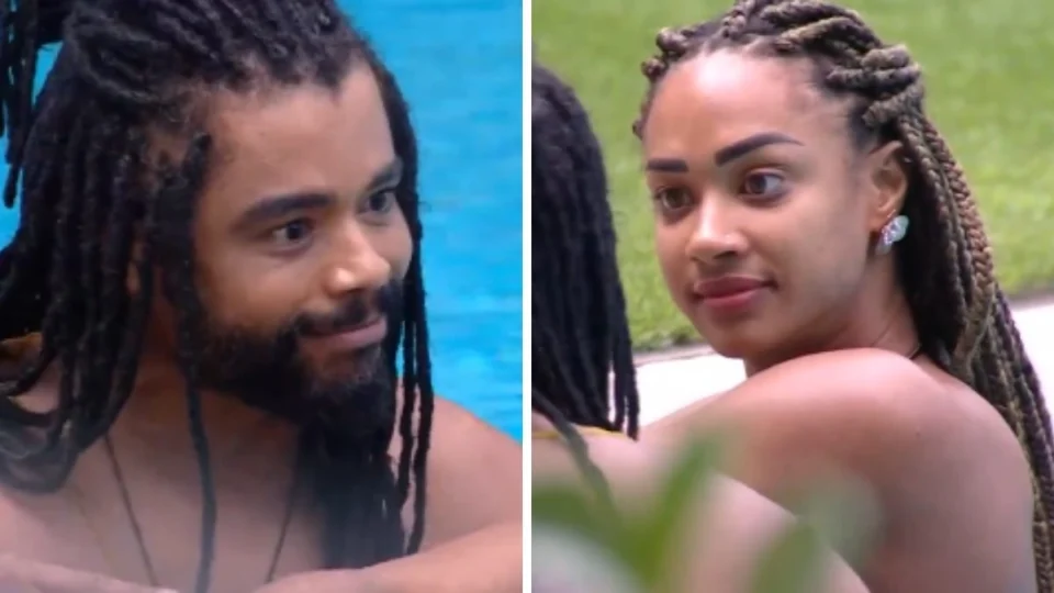 Tóxico? Diogo age de forma polêmica com Aline e público se revolta no BBB25