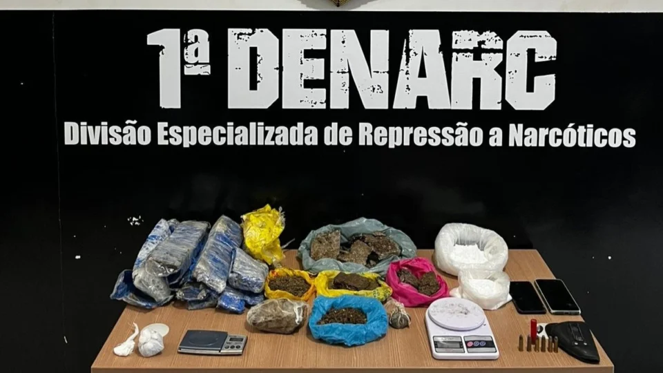 Polícia Civil estoura depósito e prende traficante de drogas em Palmas