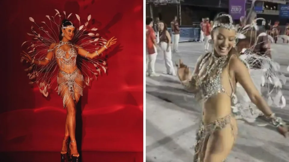 Vídeo da ‘Bia do Brás’ sambando no Salgueiro repercute: ‘aprendendo ainda’