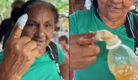 ‘Vovó’ ensina a curar garganta no ‘modo raiz’ do interior e viraliza; veja vídeo