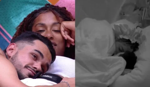 Thamiris beija João Gabriel após festa no BBB 25 e web pede expulsão; veja vídeo