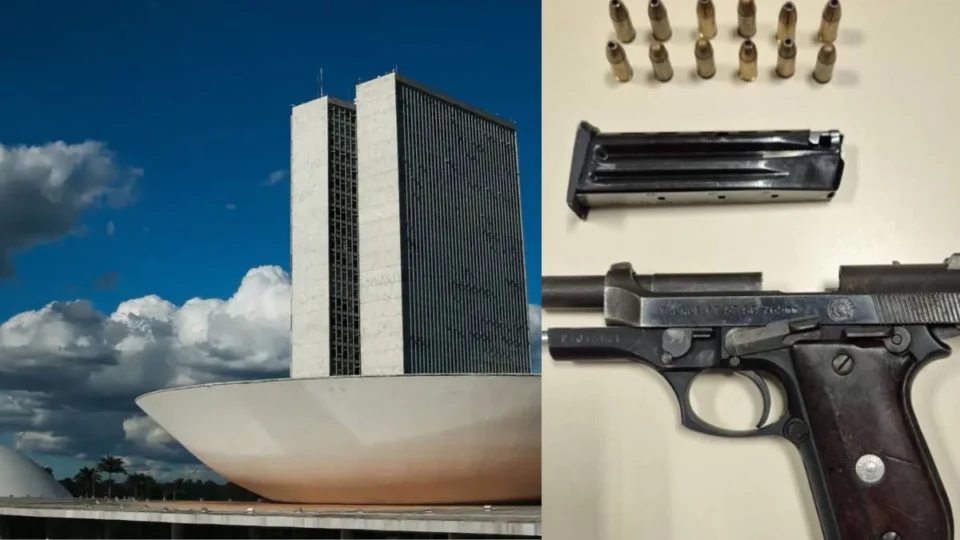 Homem é preso ao tentar entrar armado na Câmara dos Deputados; veja