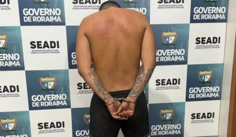 Foragido do AM por tráfico é preso em Boa Vista com arma e documento falso