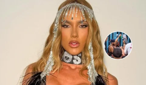 Virginia Fonseca é agredida com lata após desfile na Sapucaí; veja vídeo