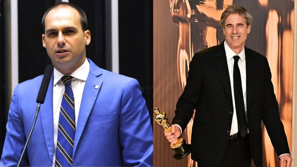 Eduardo Bolsonaro provoca Walter Salles, diretor de ‘Ainda Estou Aqui’! Saiba o que disse o deputado