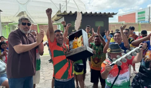 Escola de samba Leões do Barão Açu é a campeã do Grupo de Acesso B do Carnaval Manaus 2025