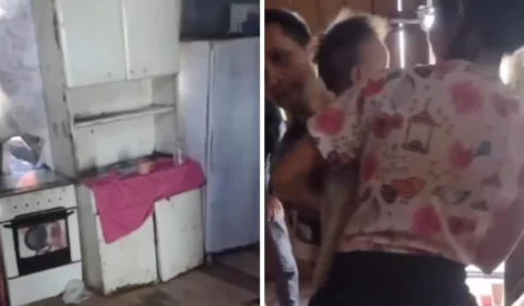 Crianças e recém-nascido são resgatados abandonados e desnutridos no Amazonas