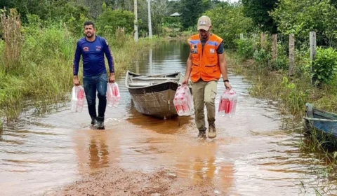 Famílias ribeirinhas afetadas pelo aumento do nível do Rio Madeira são atendidas em Porto Velho