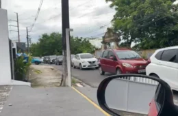 Mudança no trânsito no cruzamento da Maceió com Belém gera fila de carros em Manaus; veja vídeo
