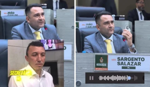 Salazar chama ex-vereador Sassá de ‘inútil’ após áudio pedindo sua expulsão da Câmara de Manaus