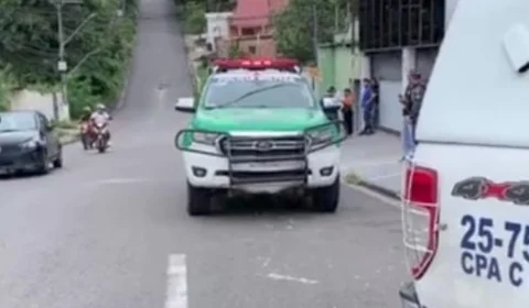 VÍDEO: Segurança é atingido por tiros durante assalto na zona Centro-Sul de Manaus