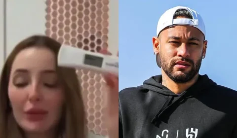 ‘Amante’ de Neymar faz teste de gravidez e polêmica ganha novo capítulo; veja resultado