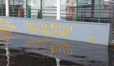 Cheia: rio Negro atinge cota de inundação com 27,56 metros e coloca Manaus em alerta