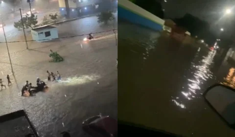 VÍDEO: chuva forte em Boa Vista causa alagamentos em ruas e casas