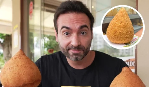 Corbucci Eats em Manaus: influenciador aceita desafio de comer a maior coxinha da capital; confira