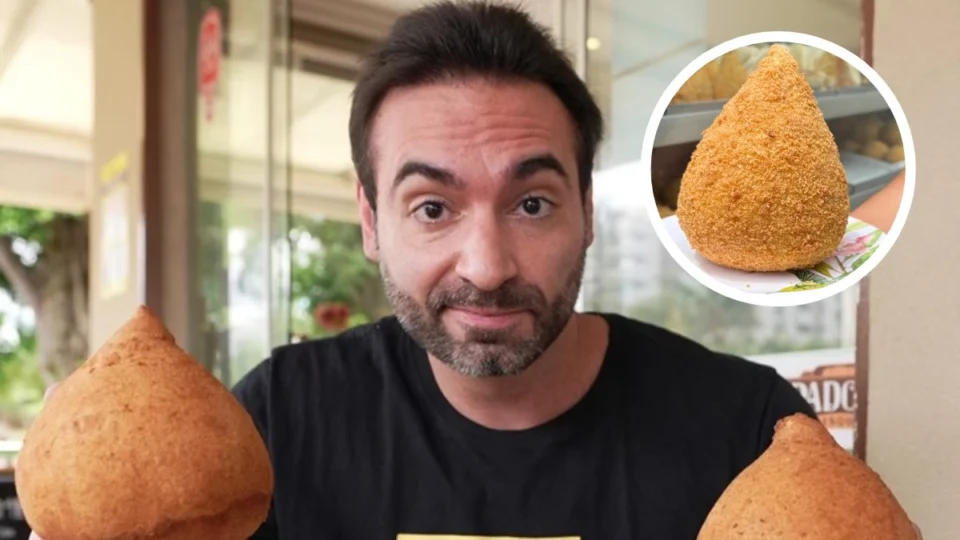 Corbucci Eats em Manaus: influenciador aceita desafio de comer a maior coxinha da capital; confira
