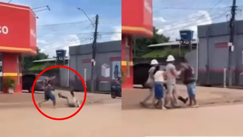VÍDEO: funcionário da Energisa é agredido durante serviço em Porto Velho