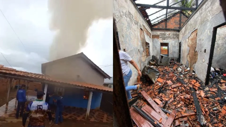 VÍDEO: homem incendeia casa de ex-sogra e é preso em flagrante em Nova União (RO)