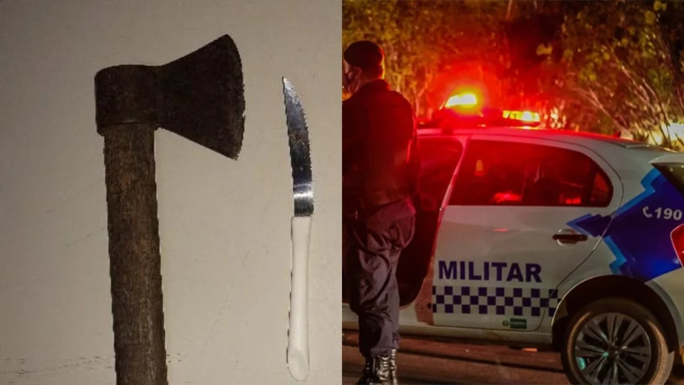 Homem invade casa e tenta matar ex-mulher e sobrinha com machado em Ariquemes