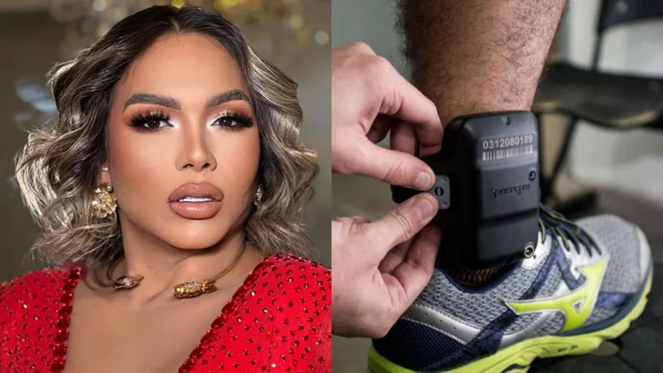 Influenciadora de Manaus paga caro para tirar tornozeleira de namorado, mas leva toco; veja vídeo