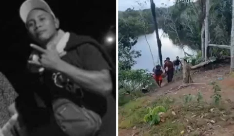 ‘Deixa essa vida de drogas’: irmã se desespera ao ver irmão morto no Amazonas; assista vídeo