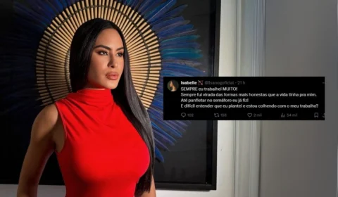 Isabelle Nogueira perde paciência e rebate especulações: ‘sempre fui virada das formas mais honestas’