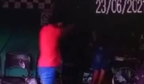Vídeo mostra momento em que mecânico é morto em Manaus; polícia busca identificar suspeito