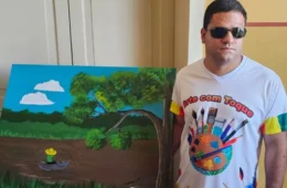 Inscrições abertas para projeto de pintura para deficientes visuais em Manaus