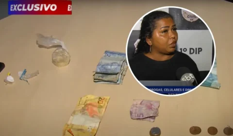 ‘Eu cheiro mesmo’, diz mulher presa com drogas no Centro de Manaus