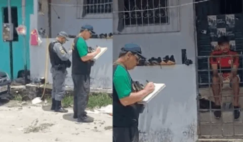 Homem é preso em flagrante por matar cadela a facadas em surto psicótico em Manaus