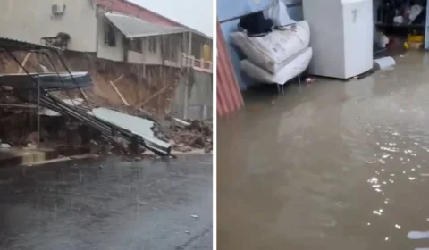 Temporal em Manaus: deslizamentos e alagações marcam terça-feira de Carnaval; veja vídeos