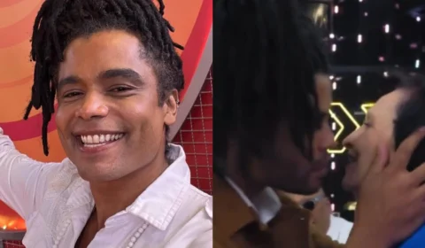 VÍDEO: Diogo beija Dona Déia e internet vai à loucura com o ‘climão’ no ar