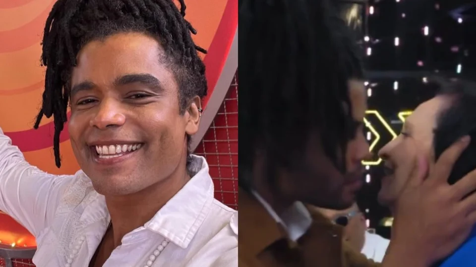 VÍDEO: Diogo beija Dona Déia e internet vai à loucura com o ‘climão’ no ar