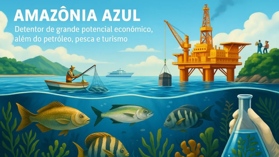Amazônia Azul: a importância econômica do tesouro submerso do Brasil