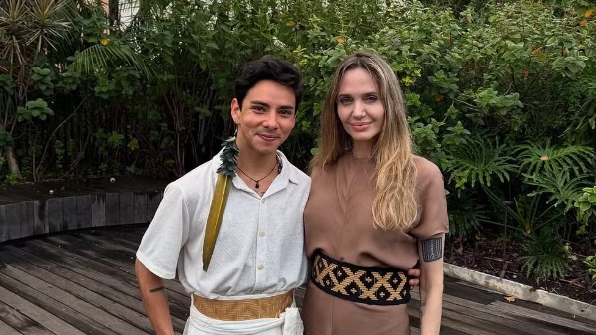 Angelina Jolie ganha peça indígena no Brasil