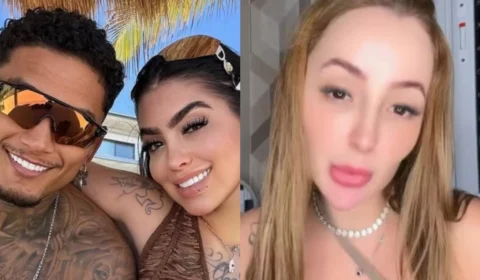 Modelo +18 rebate MC Mirella e provoca: ‘Se precisar de ajuda com o Dynho, é só falar’