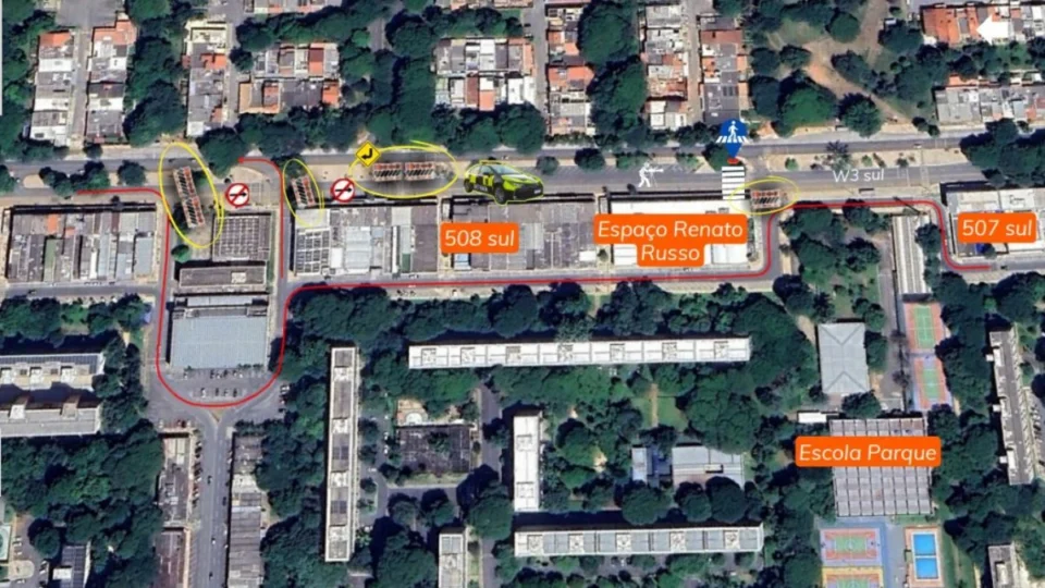 Cultura em cena: gravação de filme muda trânsito na W3 Sul nesta terça-feira (8)