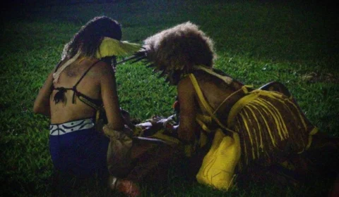 Veja imagens do socorro aos indígenas feridos em Brasília