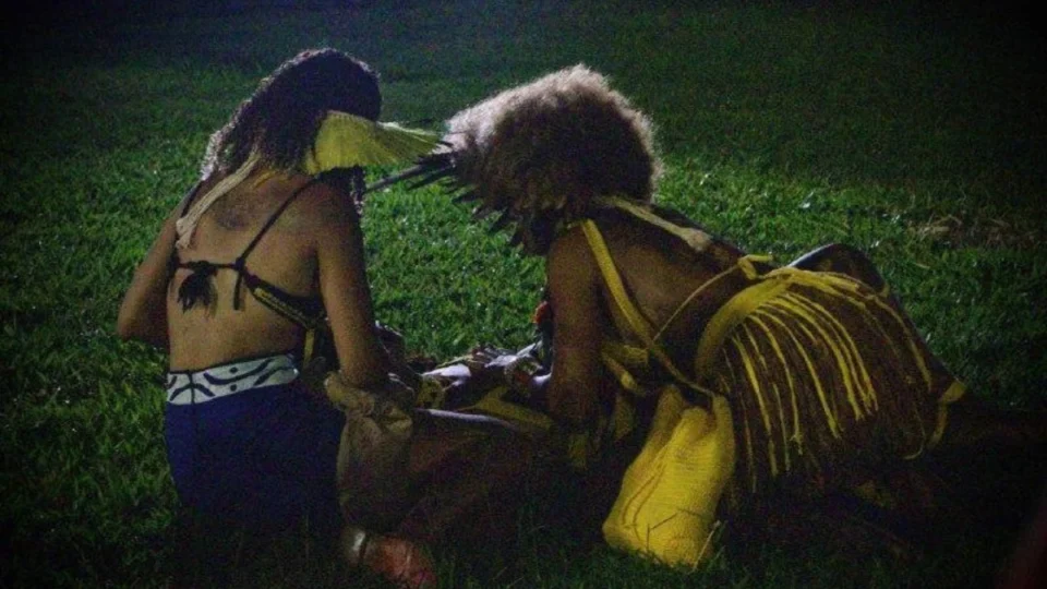 Veja imagens do socorro aos indígenas feridos em Brasília