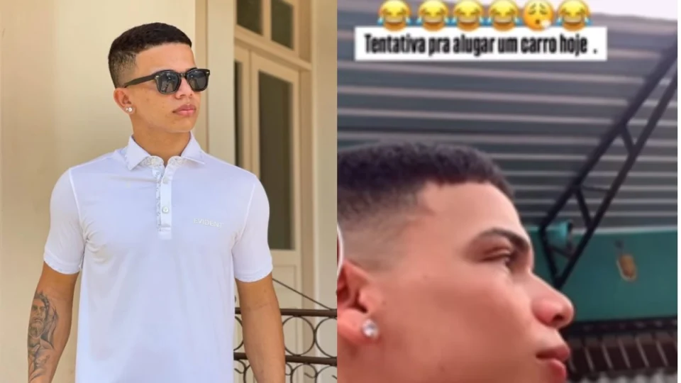 VÍDEO: Influenciador expõe situação inusitada ao tentar alugar carro e diverte internautas em Boa Vista