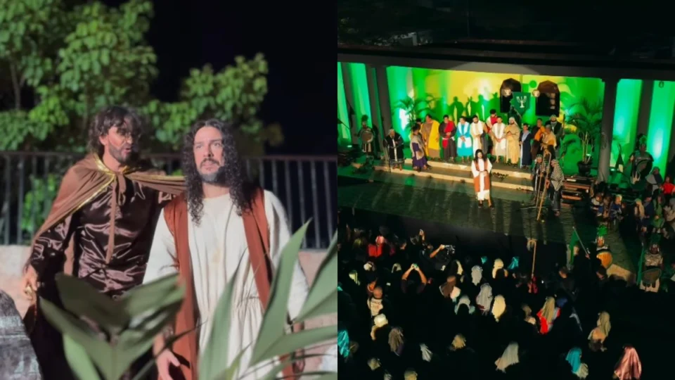 Espetáculo da Paixão de Cristo com Joaquim Lopes encanta o público em Mucajaí (RR): ‘Tudo perfeito’