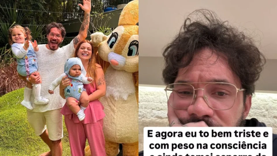 Viih Tube dá esporro em Eliezer por ‘traumatizar’ a filha: ‘Estou bem triste’