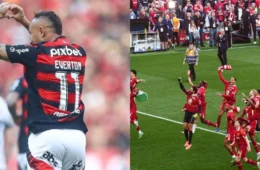 Goleadas: Flamengo impõe derrota ao Corinthians e Liverpool é campeão inglês